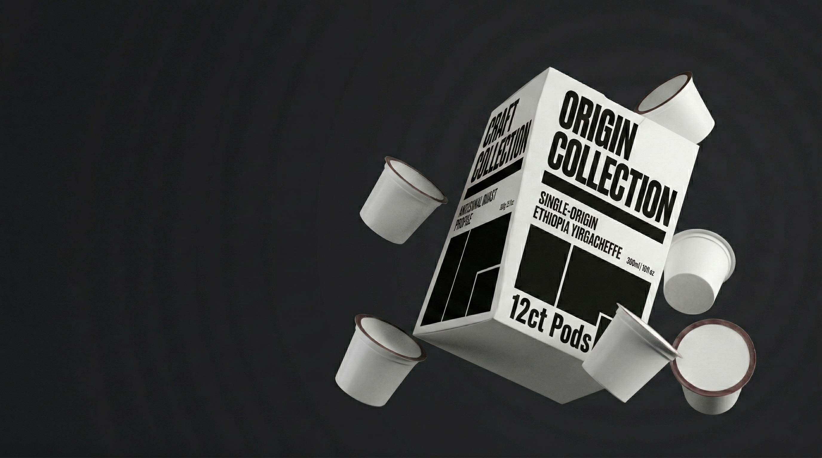 Custom coffee package design in progress