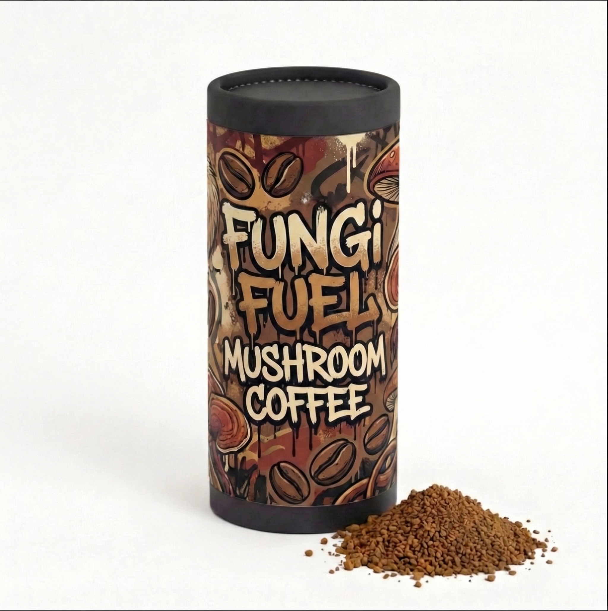 Functional Mushroom Instant coffee tube