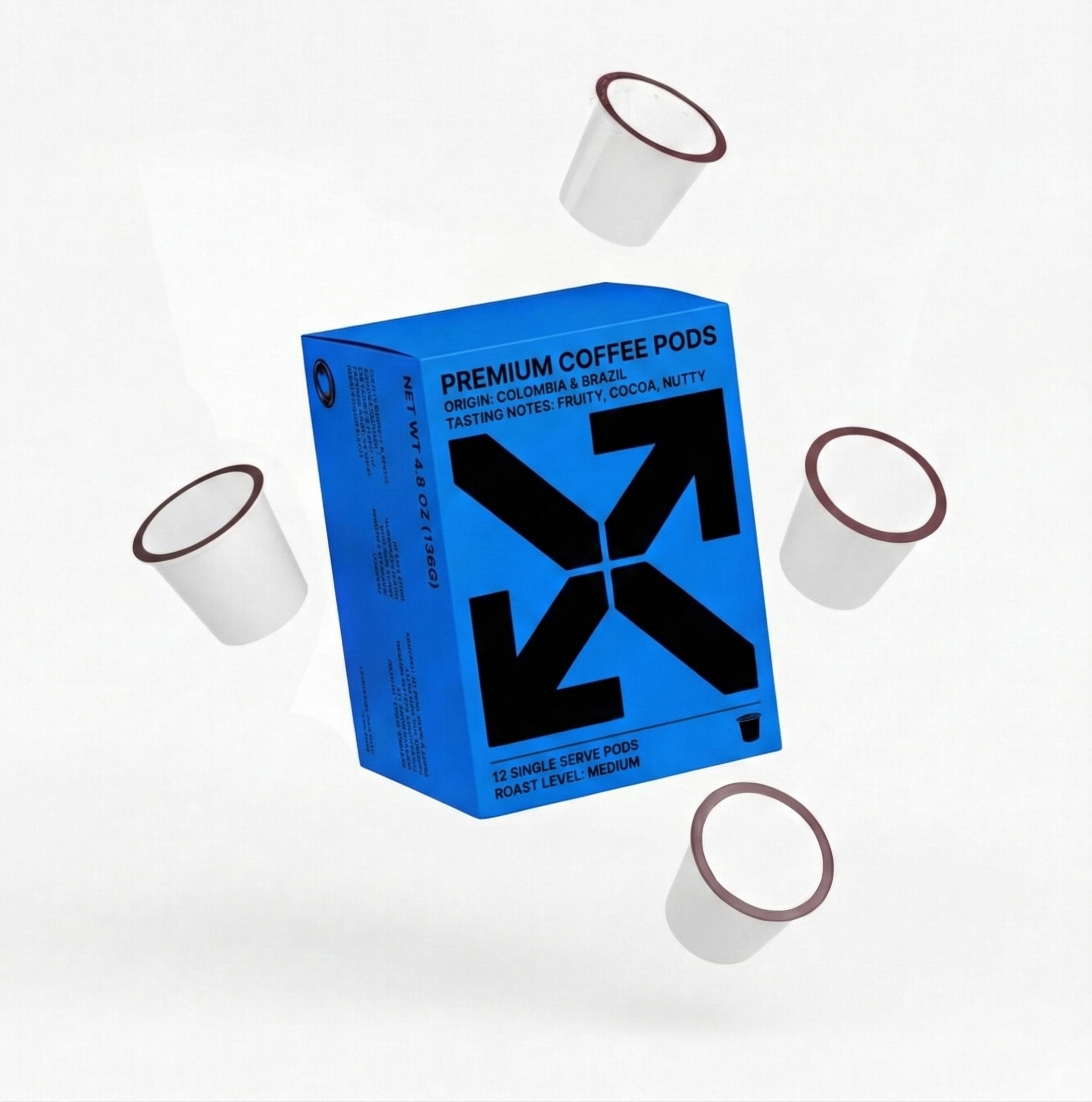 Private label coffee pods with single-serve brewer