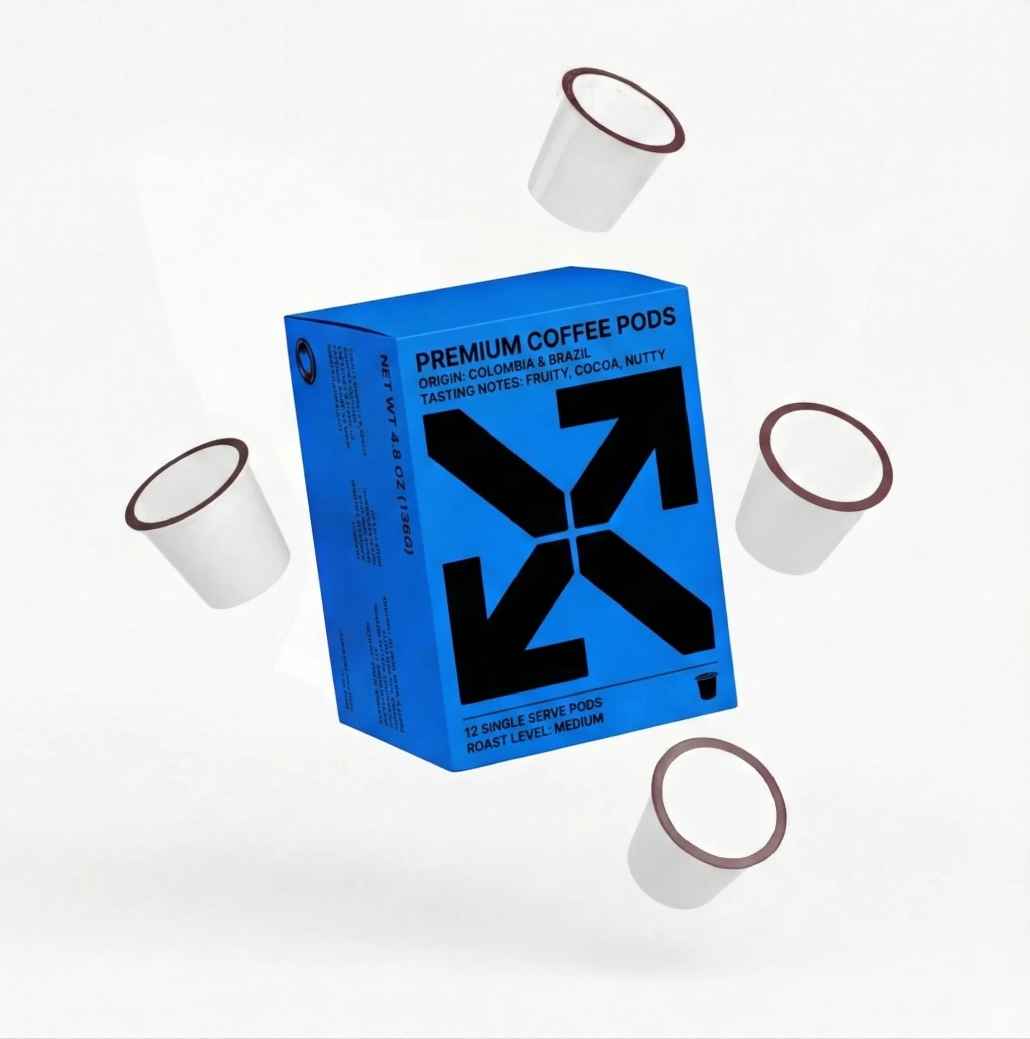 Private label coffee pods with single-serve brewer