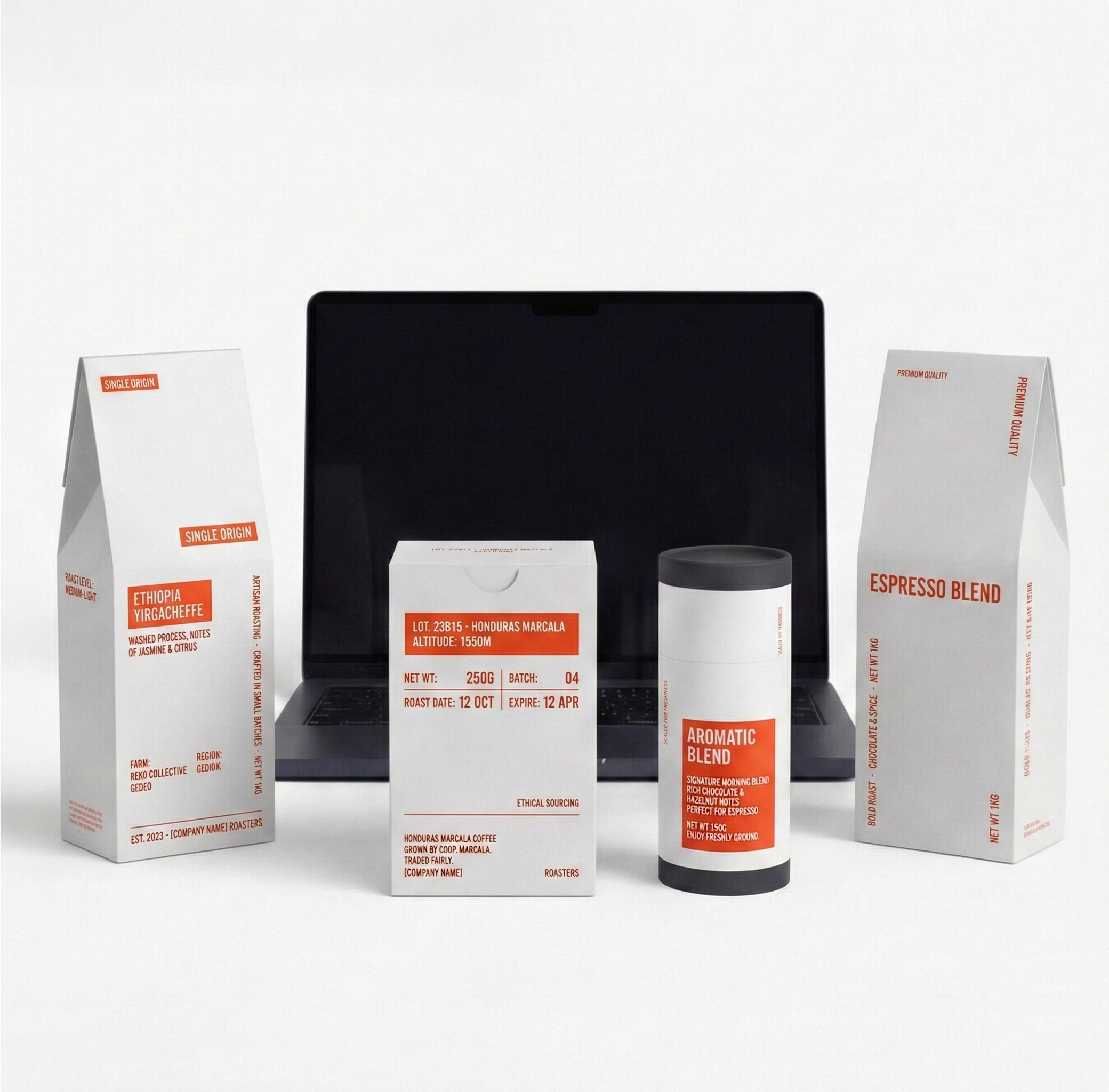 White label coffee products with custom branding